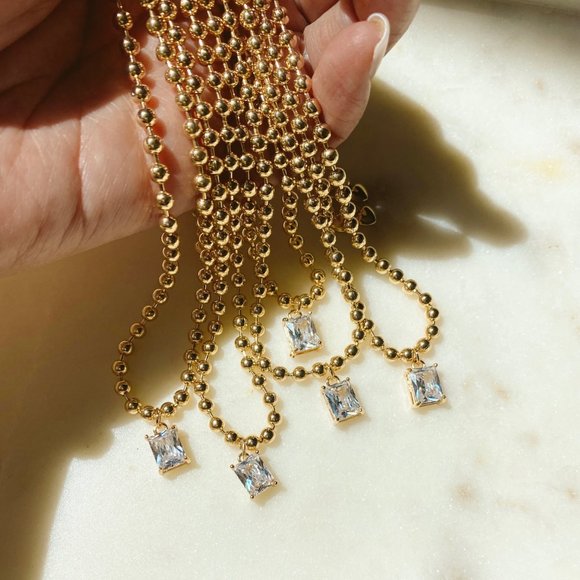 Lorraine Ball Necklace - Picture 2 of 2